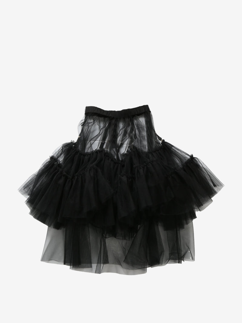 COMME DES GARCONS  NOIR - Women Multi-layer Tulle Puff Skirt