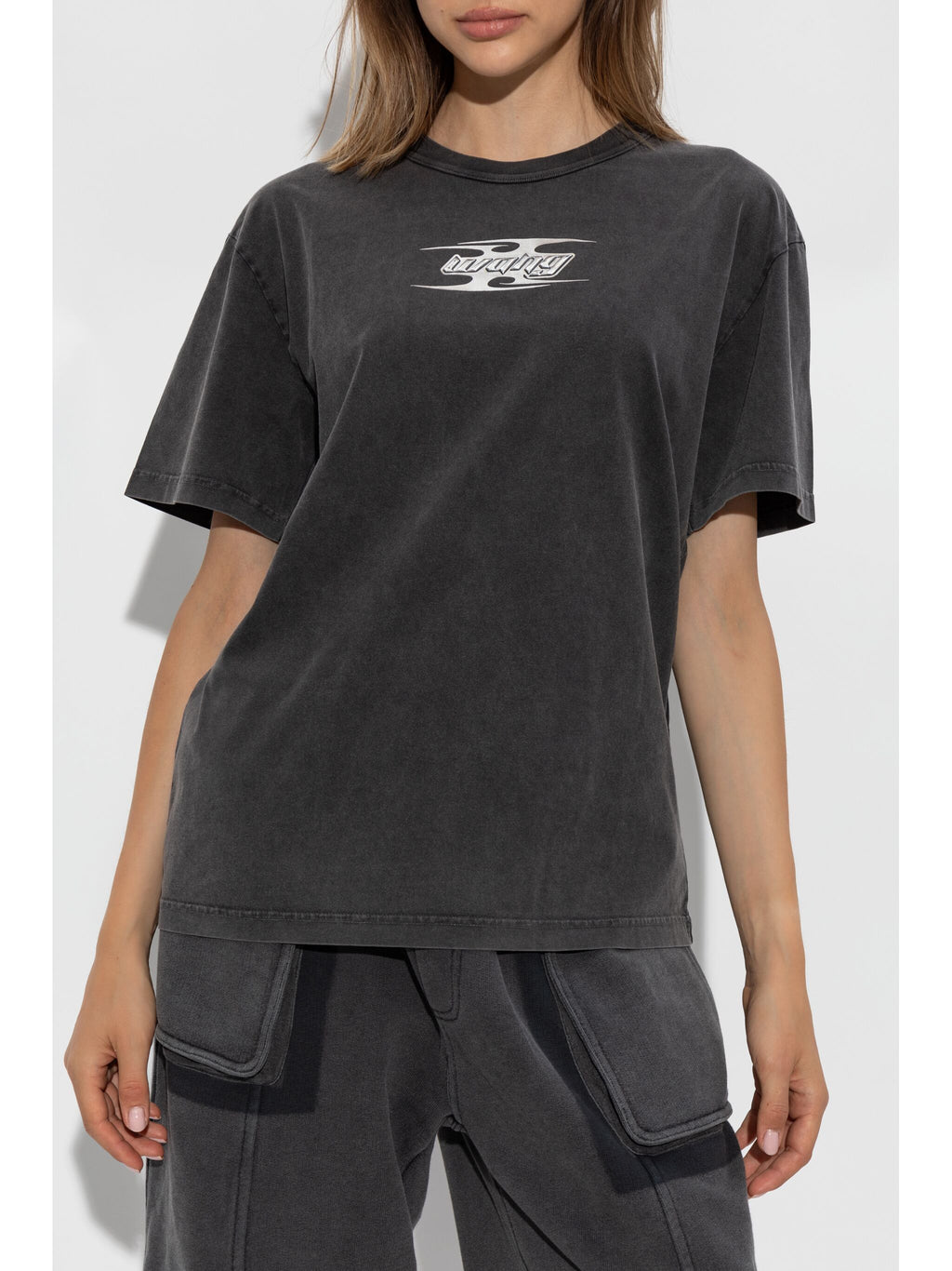 T BY ALEXANDER WANG - Women Short Sleeve Tee With Blade Logo