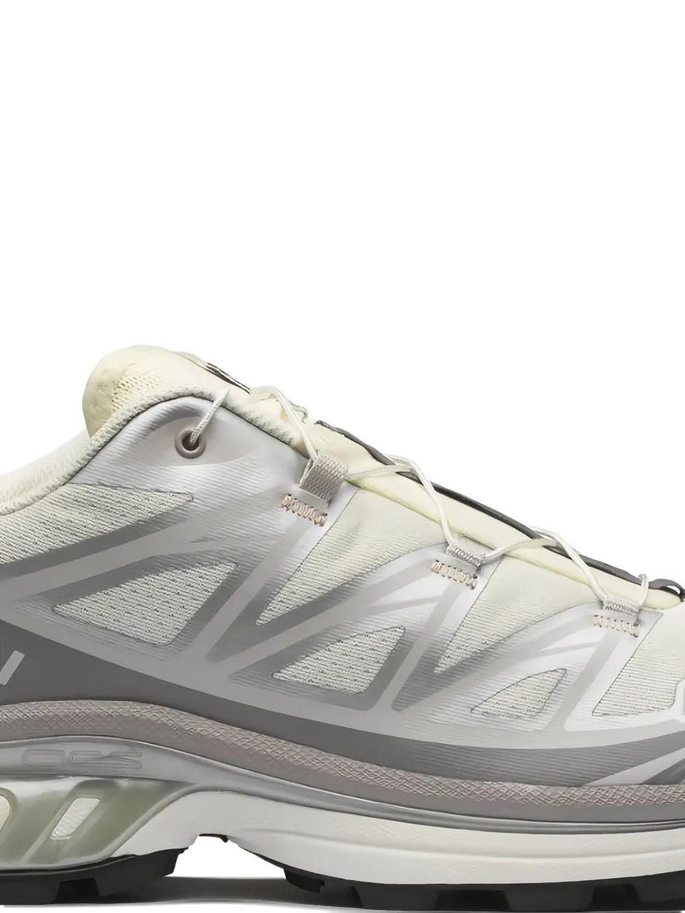 Grey shoes, side view