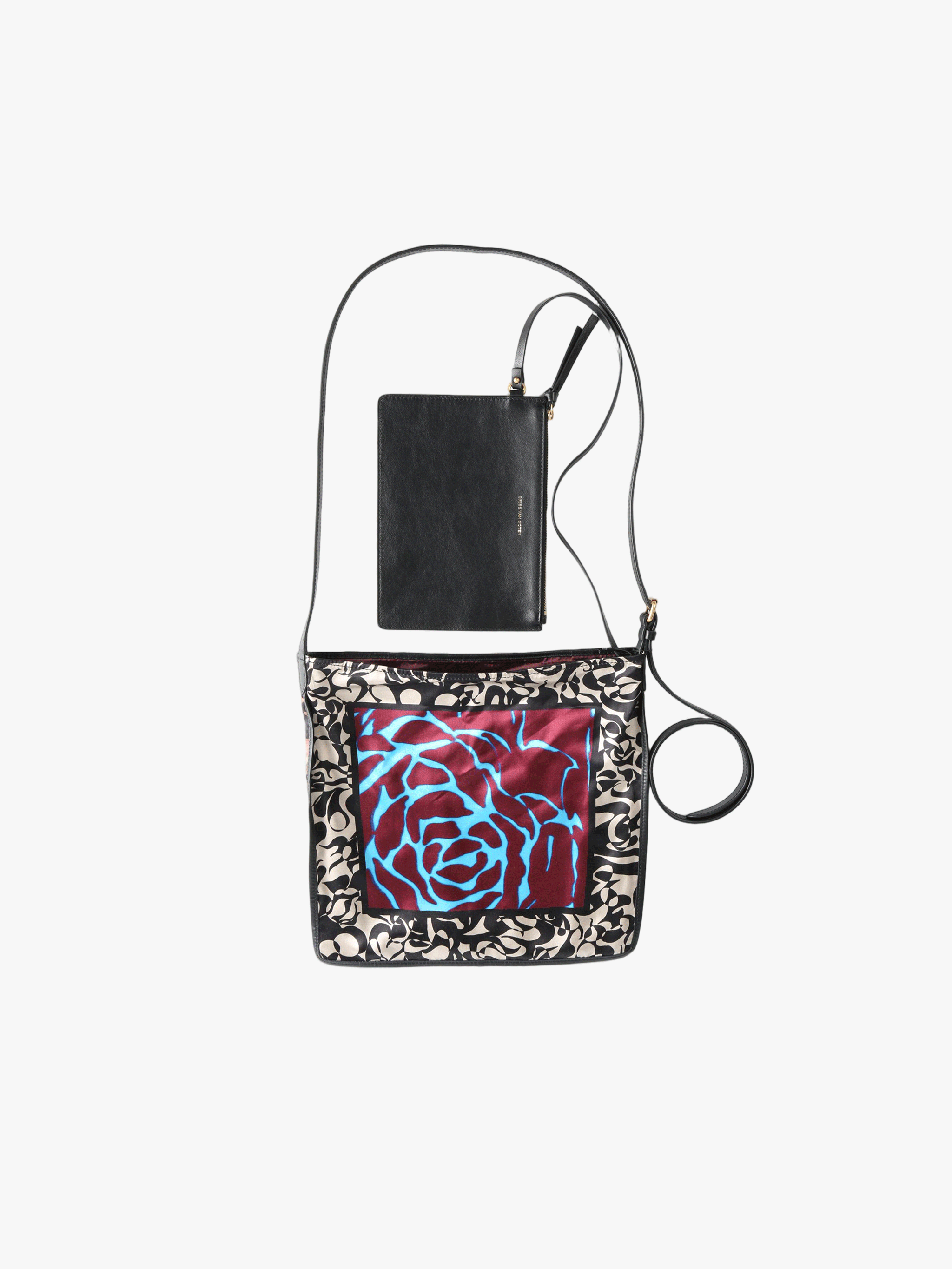 Black bags, front view