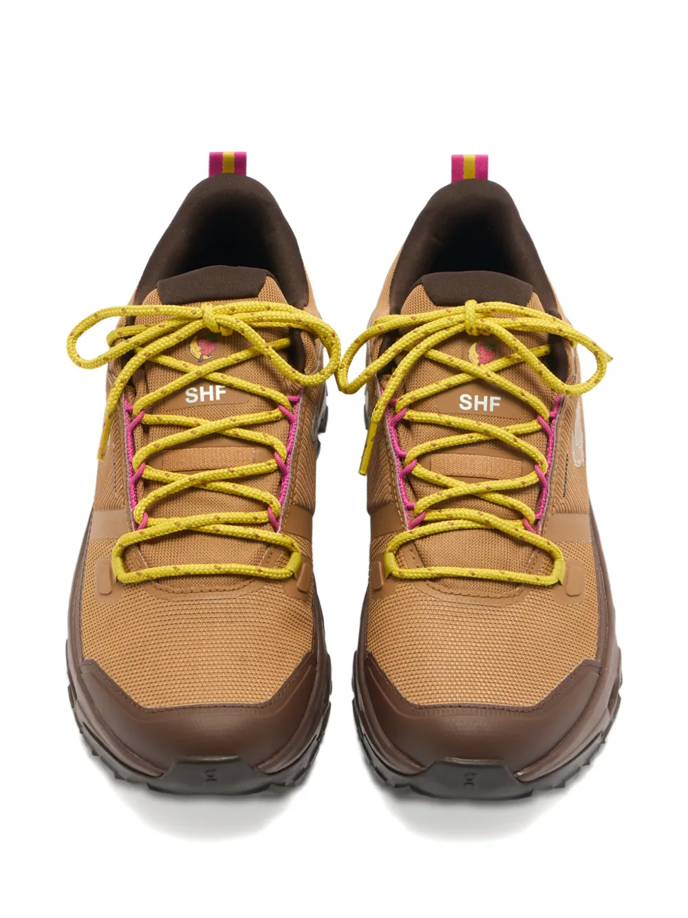 Brown shoe,front view