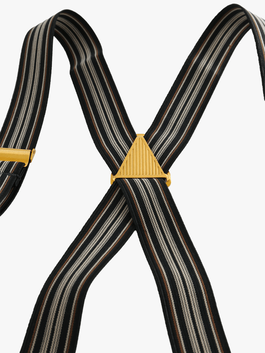 Close up of Black accessories, showing detail