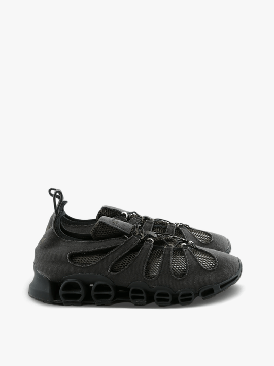Black shoes, side view