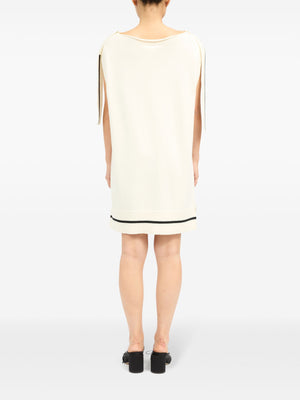 MM6 Maison Margiela - Women Varsity Jacquard Mini Dress