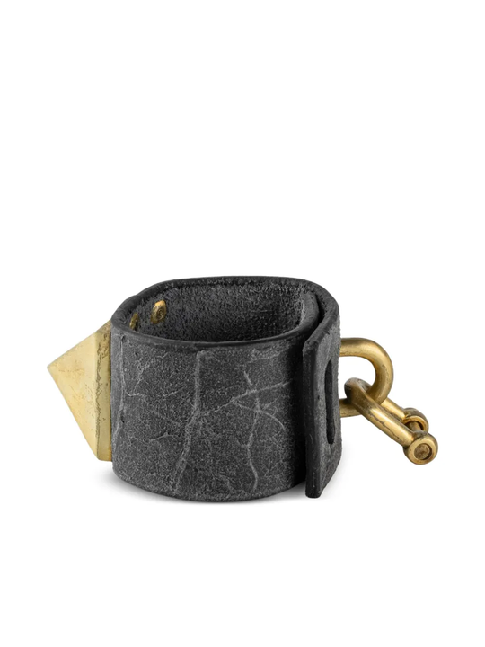 Grey bracelet, side view