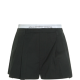 ALEXANDER WANG - Women Logo Elastic High-Rise Short