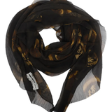 brown scarves,front view