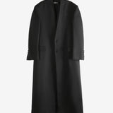 Black coats, front view