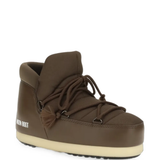 Brown boots, front view
