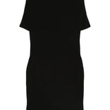 Black dress, front view
