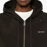 Black jacket worn by a person, showing the jacket fit