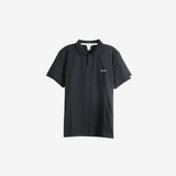 Black shirt, front view