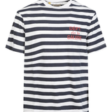 White t-shirts, front view