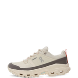 Tan sneakers, front view