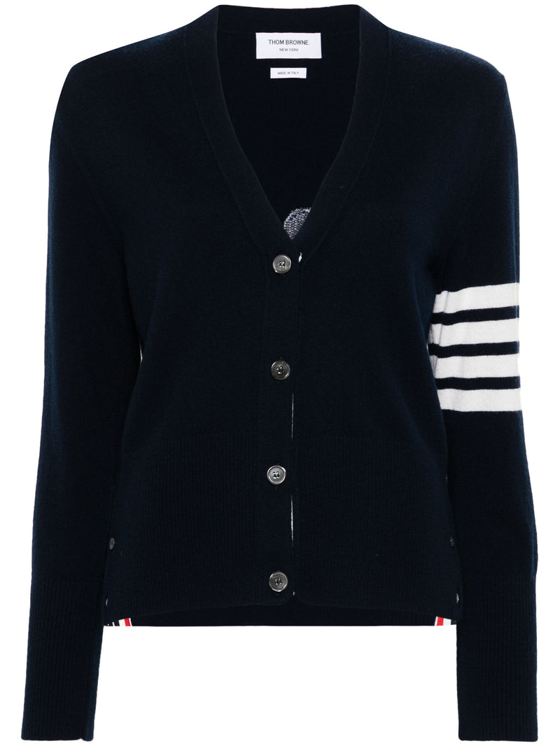 THOM BROWNE - Women Classic V Neck Cardigan