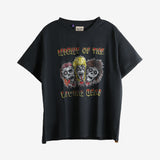 Black t-shirt, front view