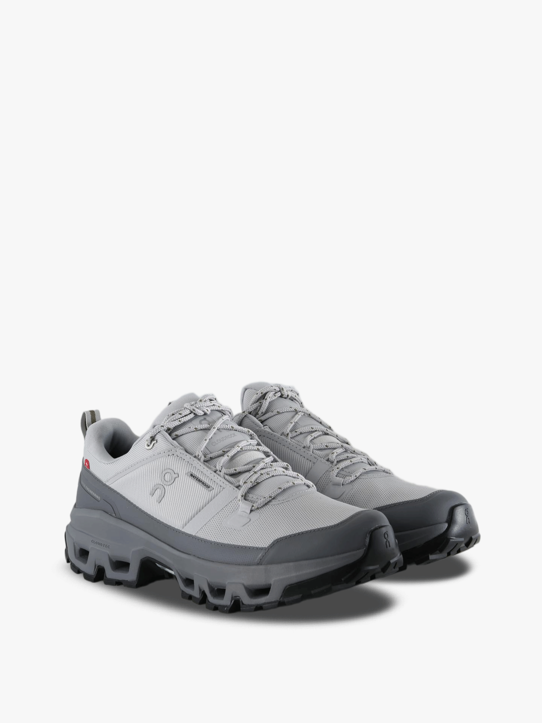 Grey shoes, front view