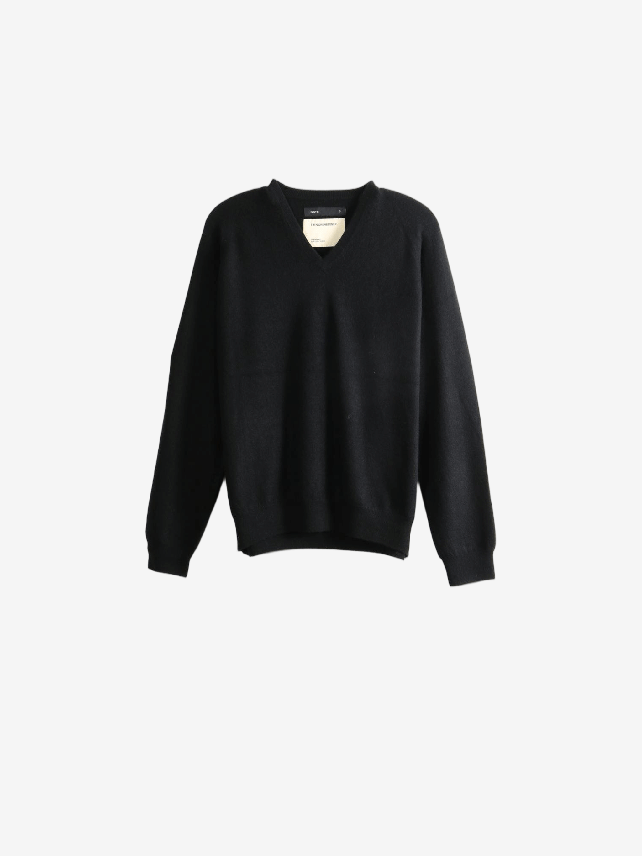 Black hoodie, front view