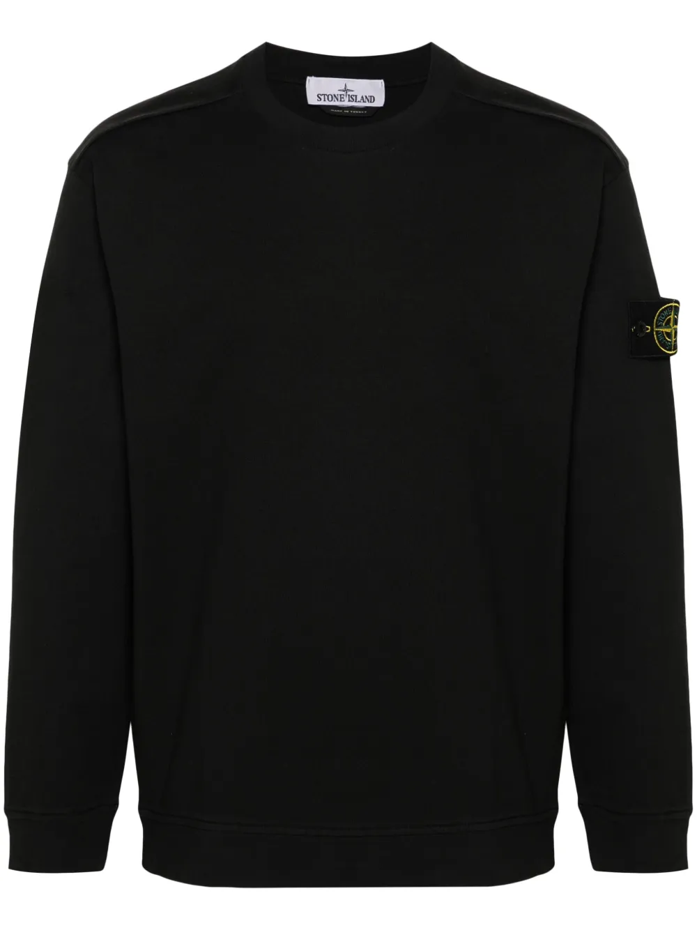 Black hoodie, front view