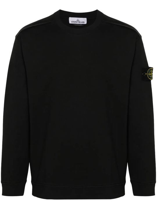 Black hoodie, front view