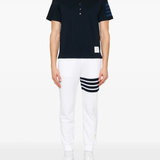 White pants, full body view