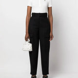 White shirt, full body view