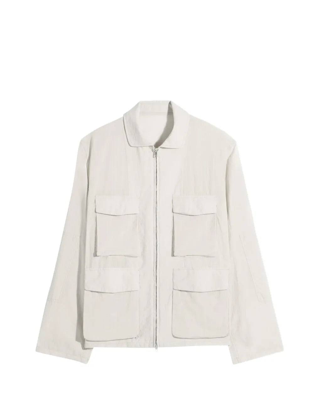 White jacket, front view