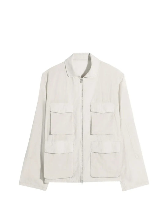 White jacket, front view
