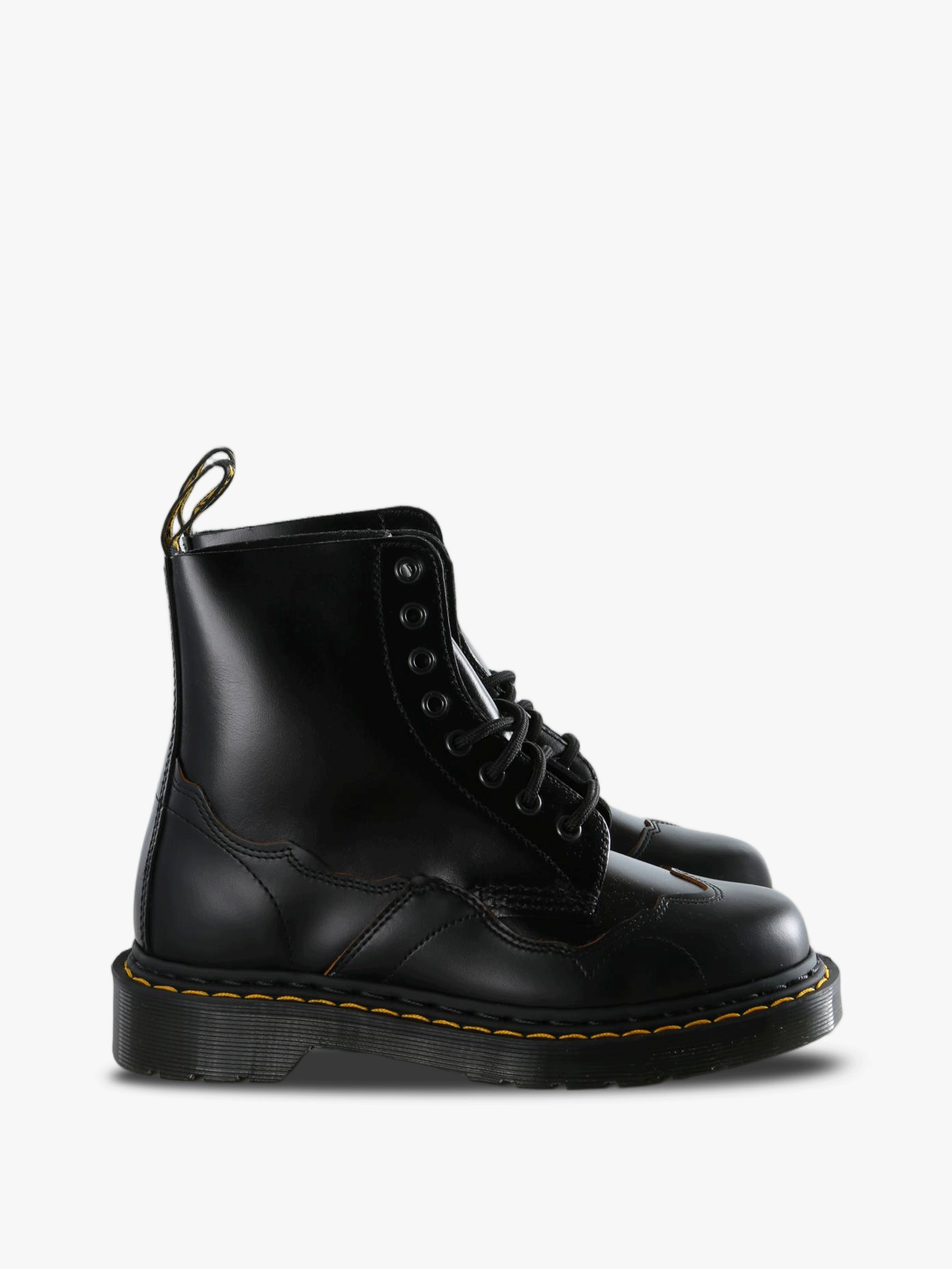 Black shoes, side view