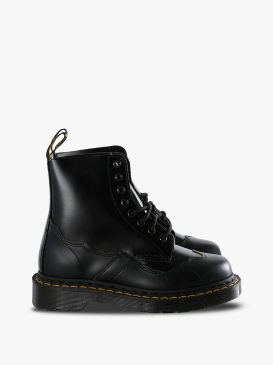 Black shoes, side view