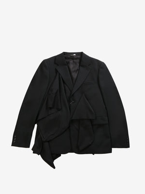 COMME DES GARCONS HOMME PLUS - Men Fabric Accents Formal Jacket