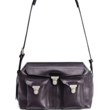 Purple bag, front view