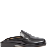 Black shoes,side view