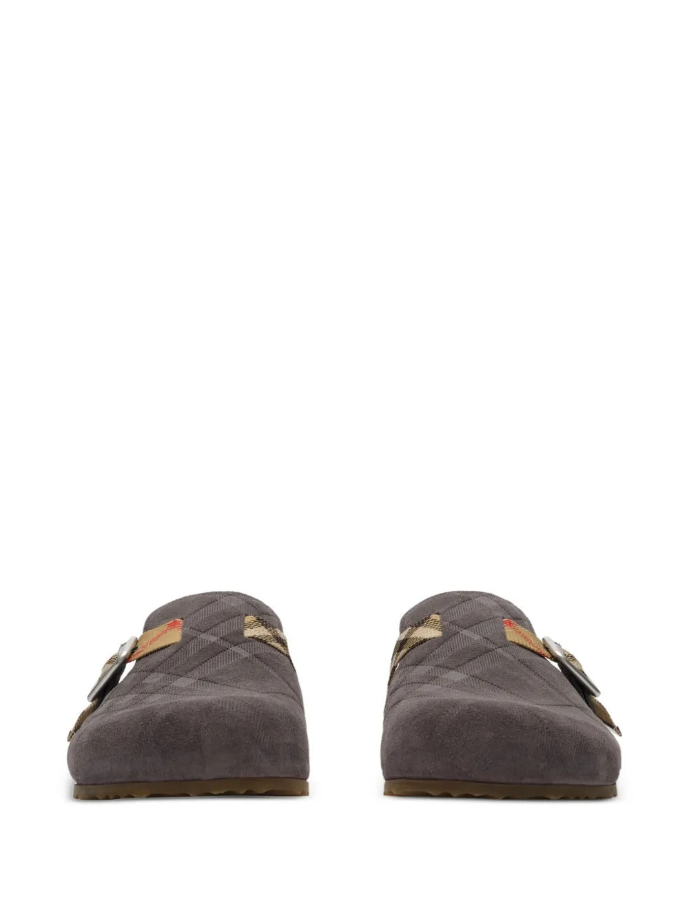 Blue mules, front view