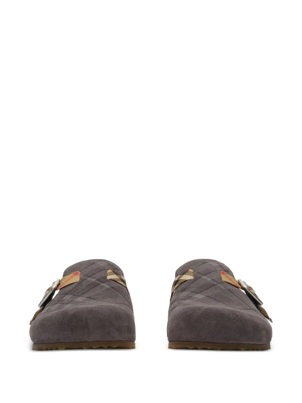 Blue mules, front view