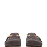 Blue mules, front view