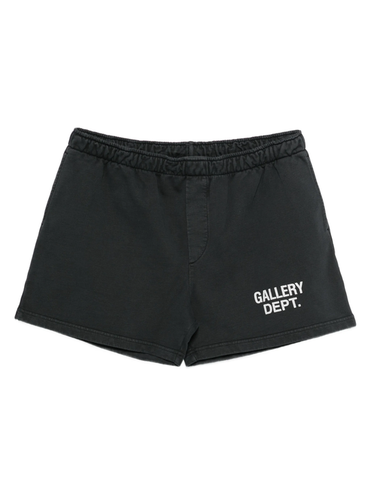 Black shorts, front view