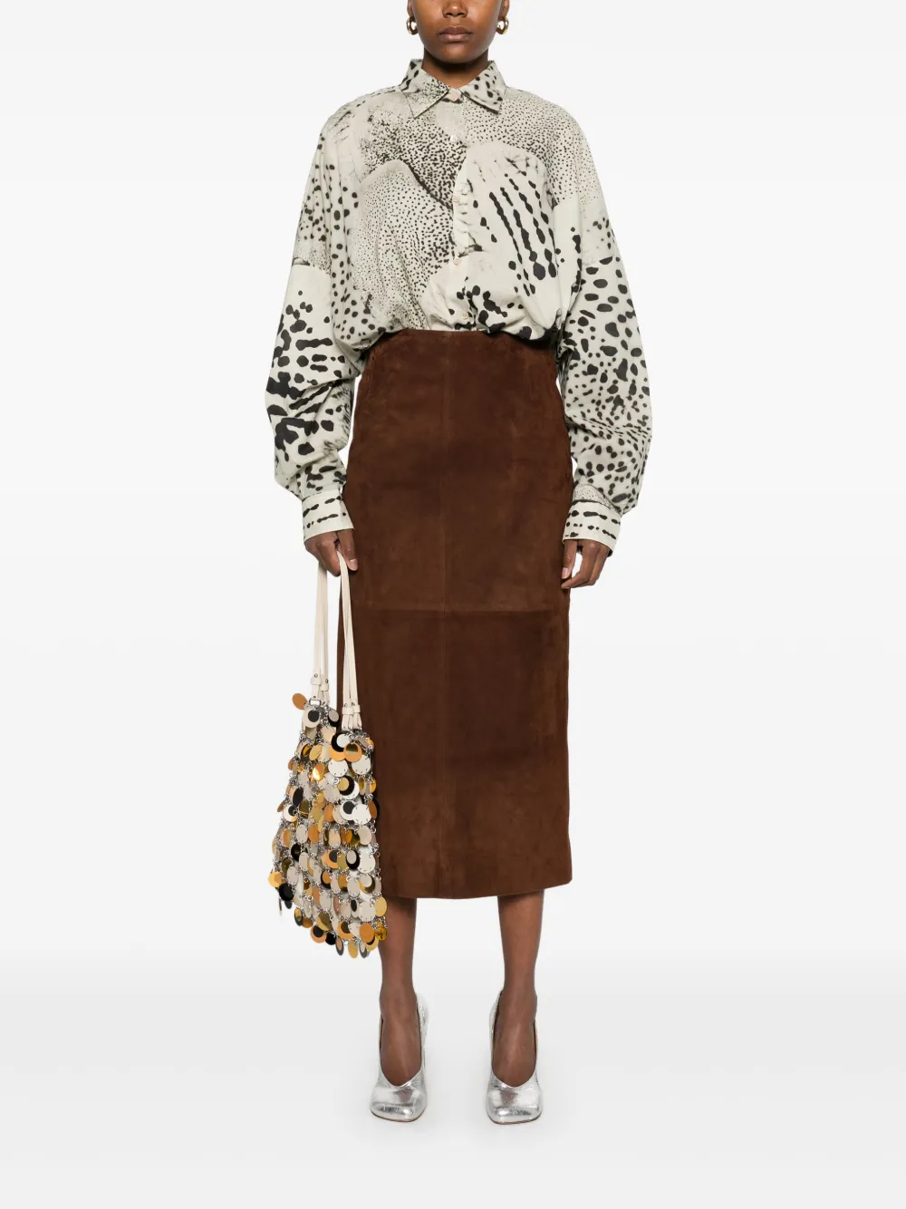 DRIES VAN NOTEN - Women Cotton Cocoon Shirt