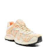 Orange sneaker, side view