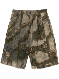 ZIGGY CHEN - Men Digital Print Shorts