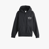 Black hoodie, front view