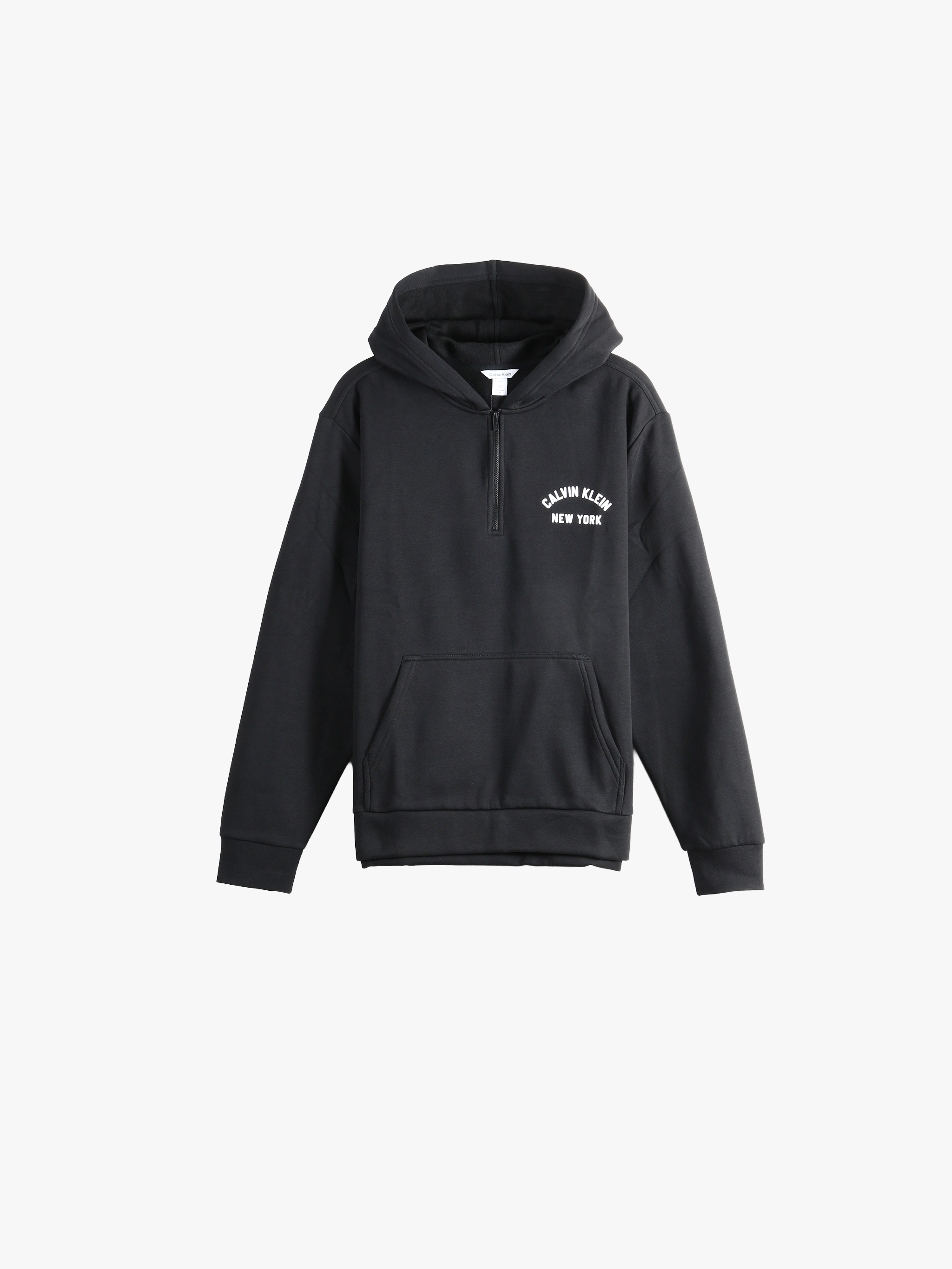 Black hoodie, front view