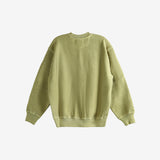 Light green sweatshirt ,back view