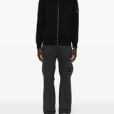 Black sweater, full body view