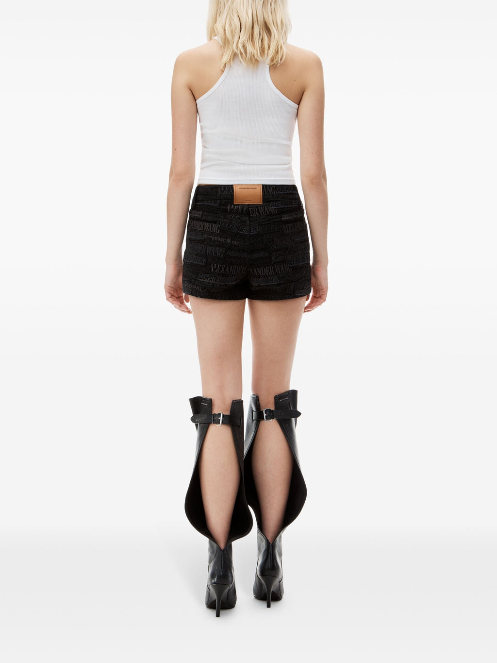 ALEXANDER WANG - Women All Over Embroidery Mini Skort