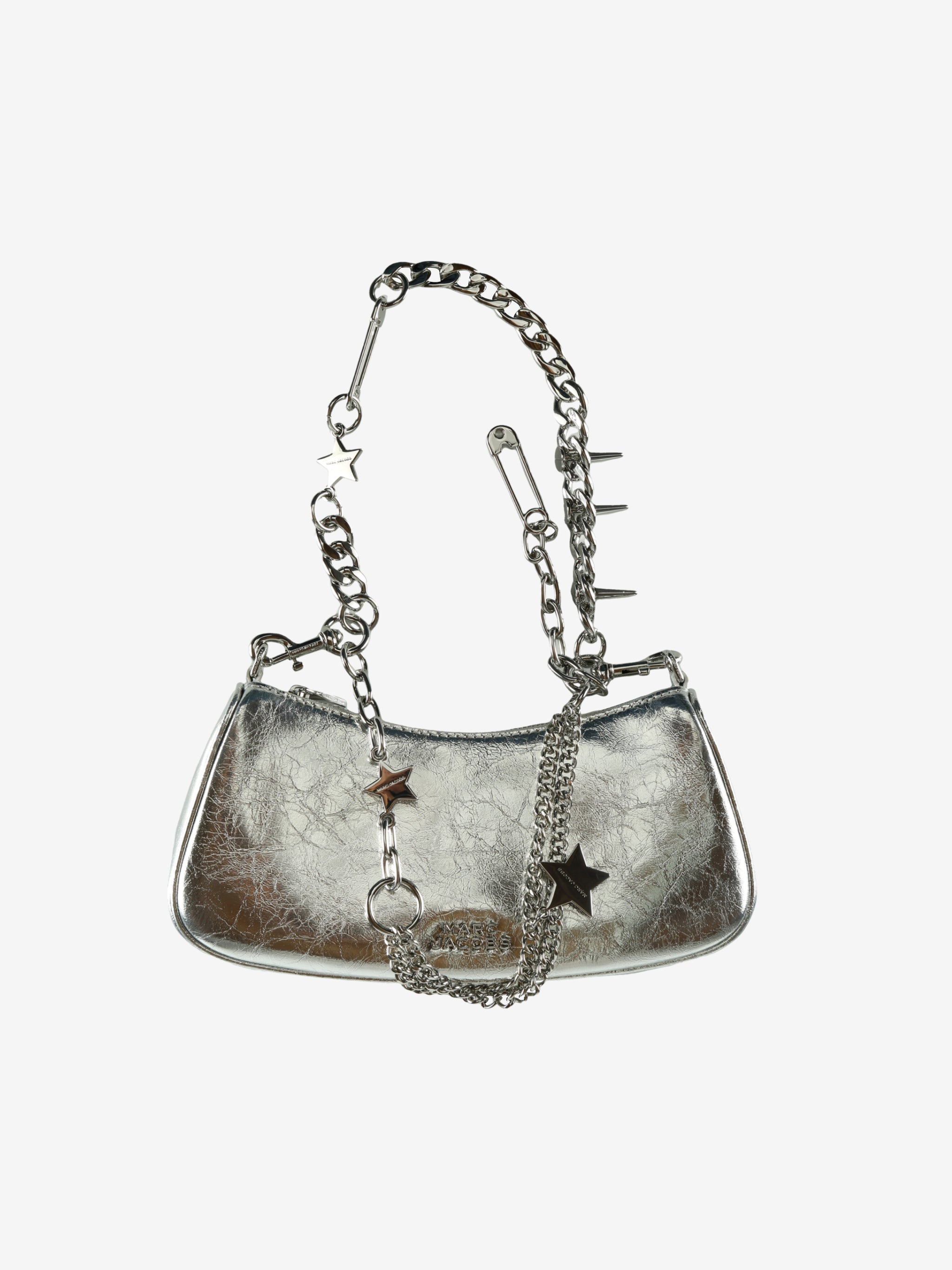 Grey bags,front view