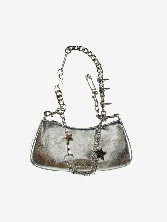 Grey bags,front view