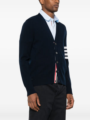 THOM BROWNE - Men Relaxed Fit Cardigan