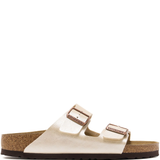 White sandals, side view