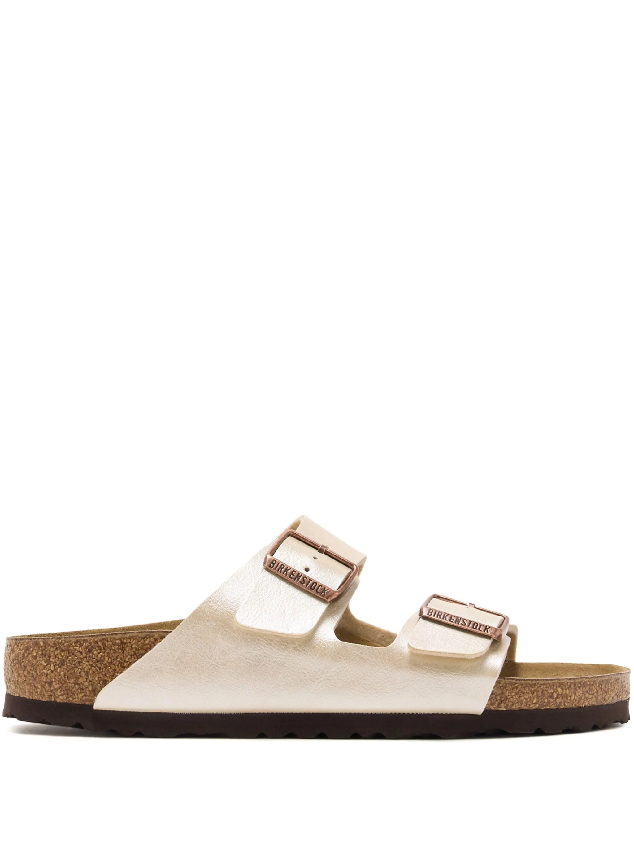 White sandals, side view